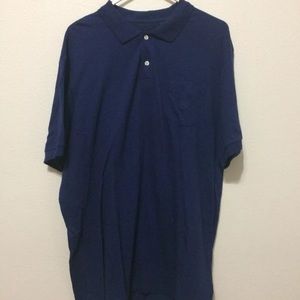 New CHAPS MEN'S Polo 👕 Blue Short Sleeve Size XL